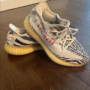 Yeezy Kids Sneakers - Black, White, Yellow